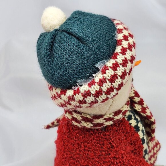 Snowman Family Plush Decor Set With Baby & Child weighted bottoms - Picture 6 of 16